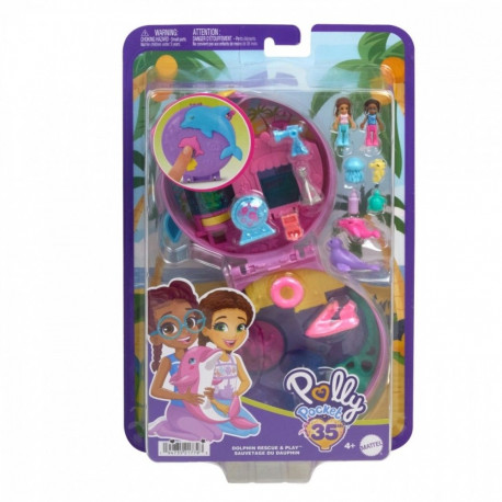 Figures er Polly Pocket Dolphin Aquarium Compact set