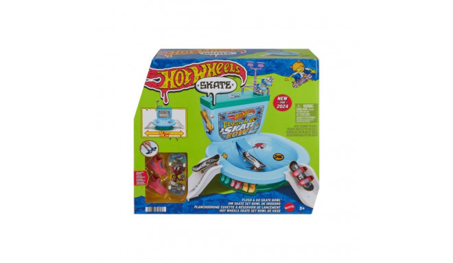 Set Skate Flush and Go Skate Bowl Fingerboard