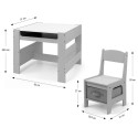 Furniture Set Sven Grey