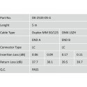 Fiber Optic Multimode Patchcord FO DK-2533-05-4