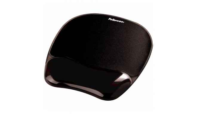 Crystals™ Gel Mousepad Wrist Support (Black)