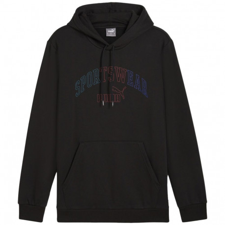 Bluza męska Puma Ess+ Logo LAB Gradient Hoodie FL czarna 681775 01 XL
