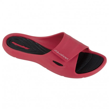 Slippers unisex AQUAFEEL 72462 40 size 35/36 red/black