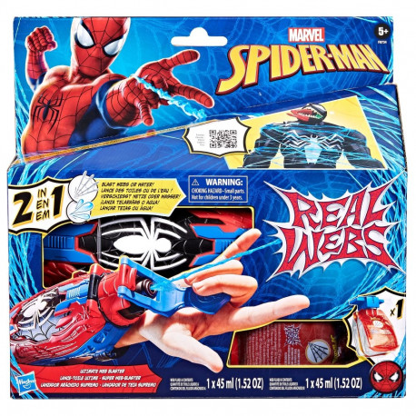 SPIDER-MAN mängukomplekt Real webs ultimate web blaster