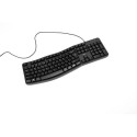 Hama EKC-400 keyboard Home/Office USB QZERTY US English Black