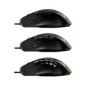 Savio Valiant gaming RGB mouse Right-hand USB Type-C Optical