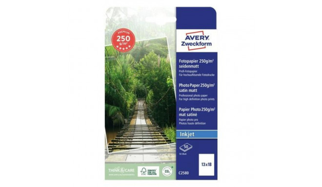 Avery C2580 photo paper White Semi-gloss