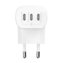 Belkin WCC002VFWH mobile device charger Laptop, Smartphone, Tablet White AC Fast charging Indoor