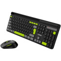 Canyon HSET-W5 keyboard Mouse included Home/Office RF Wireless QWERTY US English Black