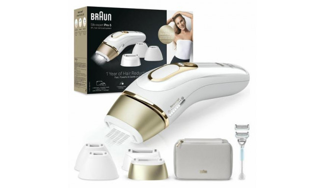 Braun Silk-expert Pro PL5356 Intense pulsed light (IPL) Gold, White