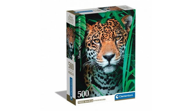 Clementoni High Quality Collection Jaguar in the Jungle Jigsaw puzzle 500 pc(s) Animals