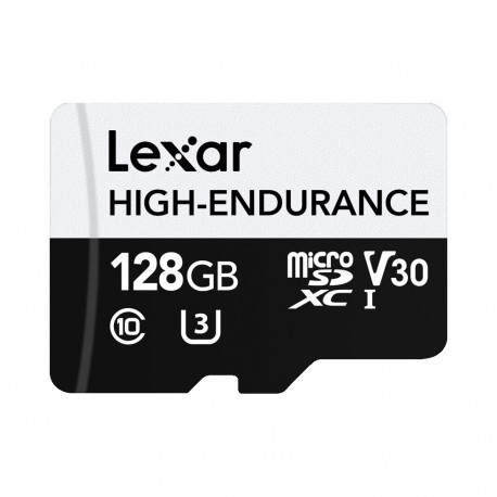 Lexar mälukaart microSDXC High-Endurance UHS-I/U3/10 R100/W45 (V30) 128GB