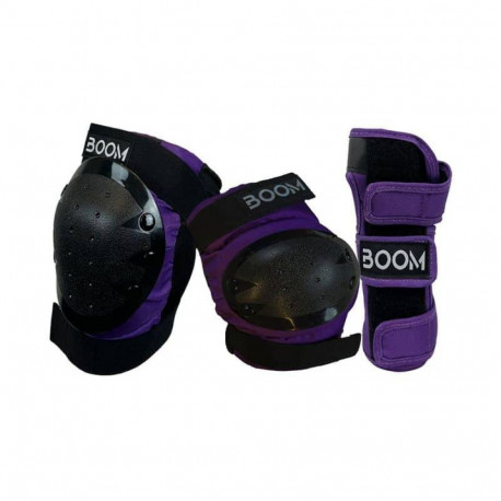 Kaitsmed BOOM Classic Tripple Pad Set, lillad, suurus XS