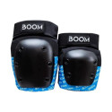Kaitsmed BOOM Basic Double Pad Set, sinised, suurus M