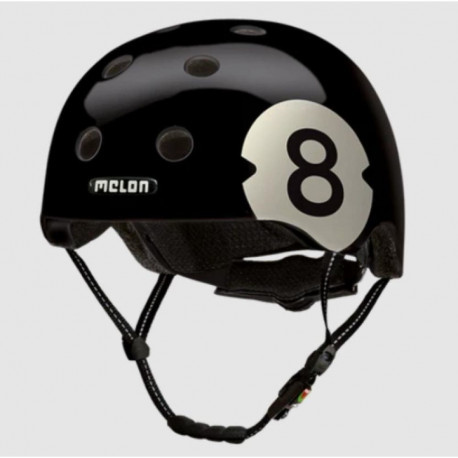 Kiiver MELON 8 Ball, must, XL