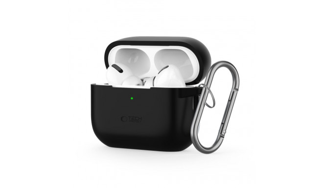 TECH-PROTECT SILICONE HOOK APPLE AIRPODS PRO 1 / 2 BLACK