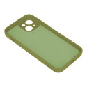 Silicon case for iPhone 13 6,1" olive