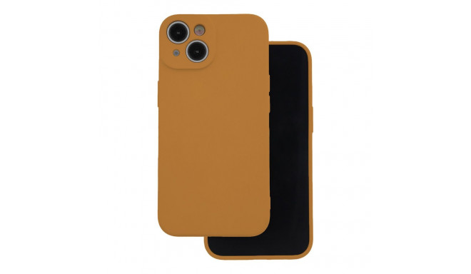 Silicon case for iPhone 16 6,1" caramel