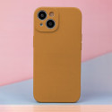 Silicon case for iPhone 16 6,1" caramel