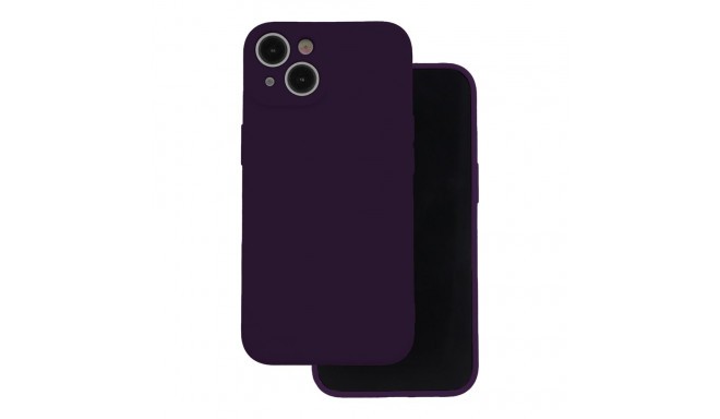 Silicon case for iPhone 16 6,1" plum