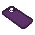 Silicon case for iPhone 16 6,1" plum