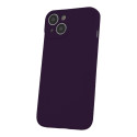 Silicon case for iPhone 15 6,1" plum