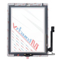 MUSTTBY Touch screen + back sticker + Home for iPAD 4 (white)