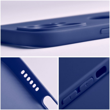 Case for iPhone 16 PRO MAX Soft dark blue