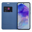 Forcell case Luna Book Carbon Samsung Galaxy S20 FE/S20 FE 5G, blue