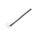 4347# Konektor do taśm led 10mm rgbw z przewodem 5pin (10 tk.)