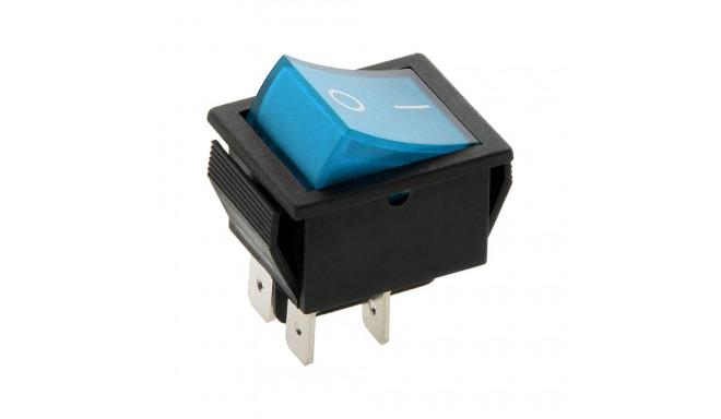 0042# mk621 sinine 230v valgustatud lüliti (10 tk.)