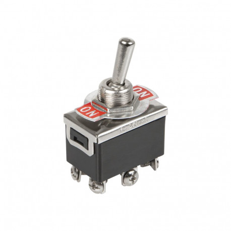 4903# kn3c-202 suur 2-positsiooniline 6-väljundiga lüliti on-on (10 tk.)