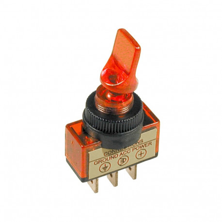 4913# asw-14d valgustusega kanglüliti 12v punane (20 tk.)