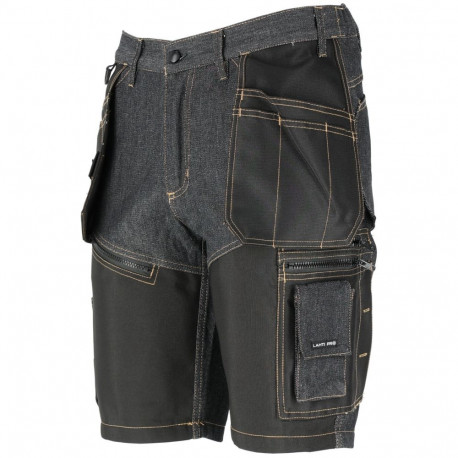 Spodenki krótkie jeans. czar. ze wzmoc., "2xl", ce, lahti