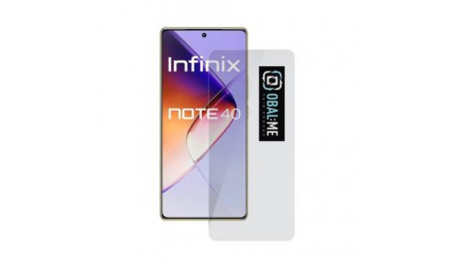 - OBAL:ME 2.5D Glass Screen Protector for Infinix Note 40 Clear