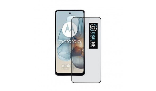 - OBAL:ME 5D Glass Screen Protector for Motorola G04/G24 Power Black