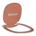 Baseus Baseus ultra-thin self-adhesive ring holder phone stand pink (SUYB-0R)