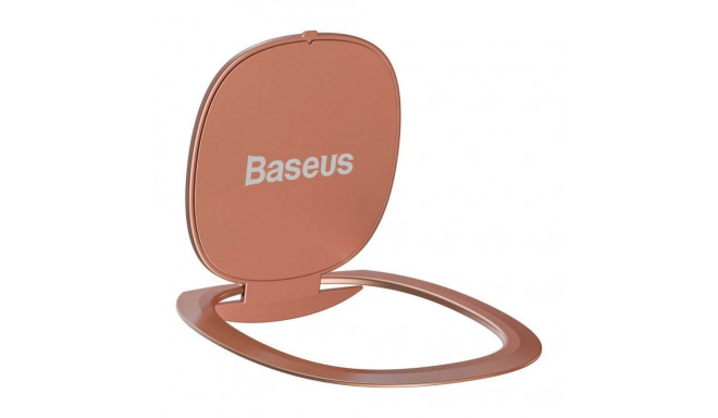 Baseus Baseus ultra-thin self-adhesive ring holder phone stand pink (SUYB-0R)