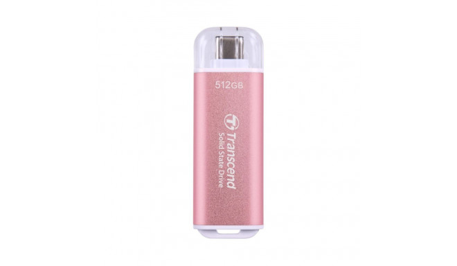 Transcend SSD USB-C 512GB EXT. PINK/TS512GESD300P