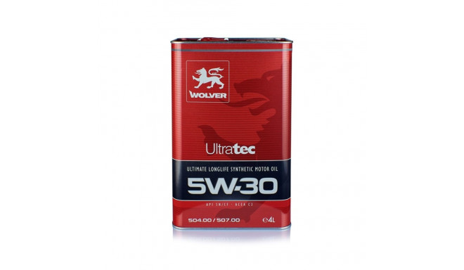 MOTOR OIL WOLVER ULTRATEC 5W-30 4L