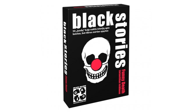 BOARD GAME BLACK STORIES FUNNY DEATH LT