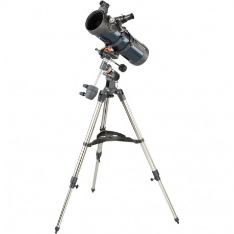 Celestron Astromaster 130EQ reflektor 33x must, sinine, hall