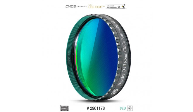 Baader O-III 2" (6,5 nm) CMOS filter