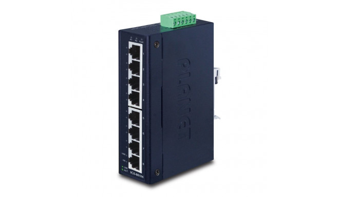 PLANET IGS-801M hallatav L2/L4 gigabit etherneti (10/100/1000) 1U sinine võrgulüliti