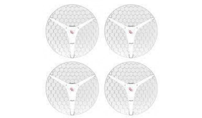 Mikrotik LHG XL 5 ac (4pcs) 867 Mbit/s White Power over Ethernet (PoE)