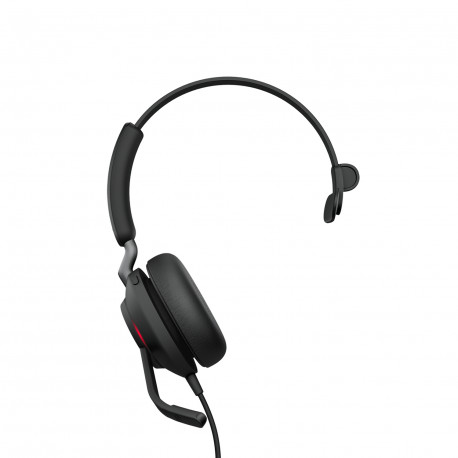 Jabra Evolve2 40 MS Mono USB-A - juhtmega ülepea kõrvaklapid, must