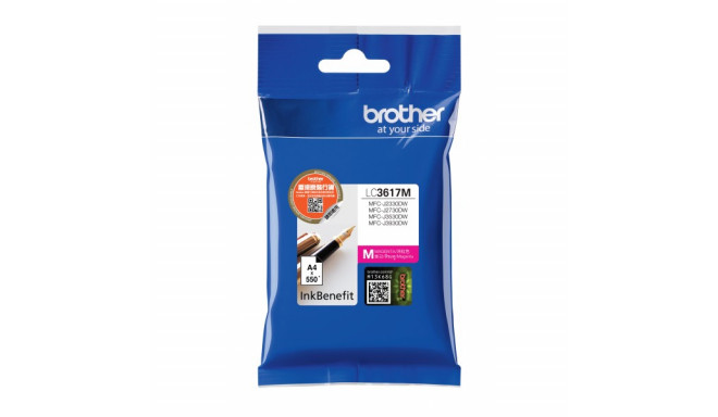 Brother LC-3617M ink cartridge 1 pc(s) Original Standard Yield Magenta