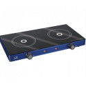 Hob - Jata Two-plate Vitroceramic Electric Cooker 2400w Black/blue