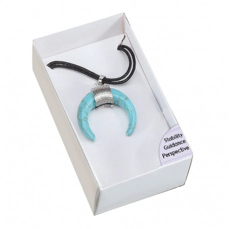 Lo Scarabeo Teal Magnesite Amulet Pendant