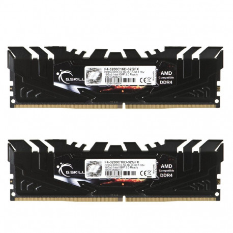 G.SKILL Flare X 32GB [2x16GB 3200MHz DDR4 CL16 1.35V XMP 2.0 DIMM]